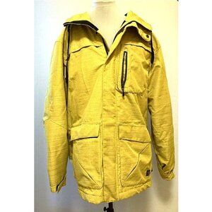 Acid yellow/green Bodyglove Snow Technology long hooded jacket